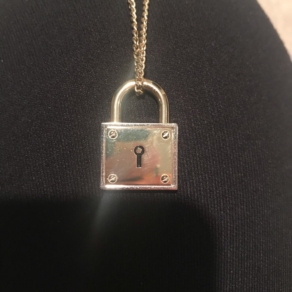 COPY - Coach padlock necklace